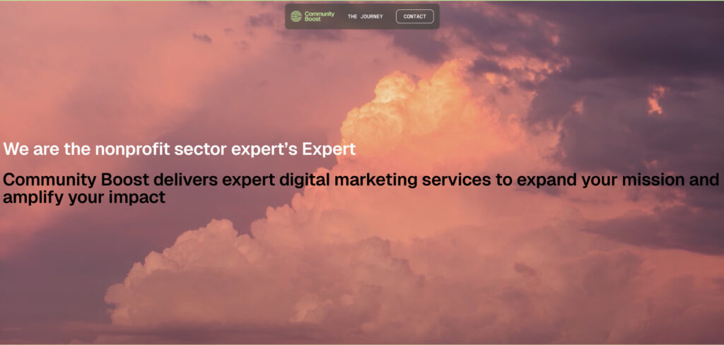 Community Boost's Homepage