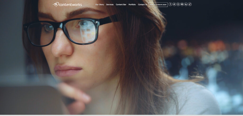 Contentworks Agency's Homepage