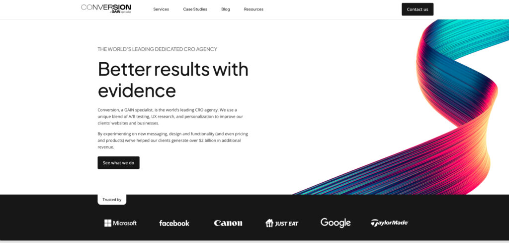 Conversion's Homepage