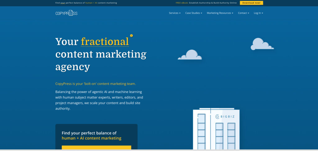 CopyPress's Homepage