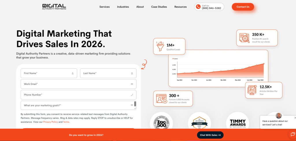 Digital Authority Partners's Homepage