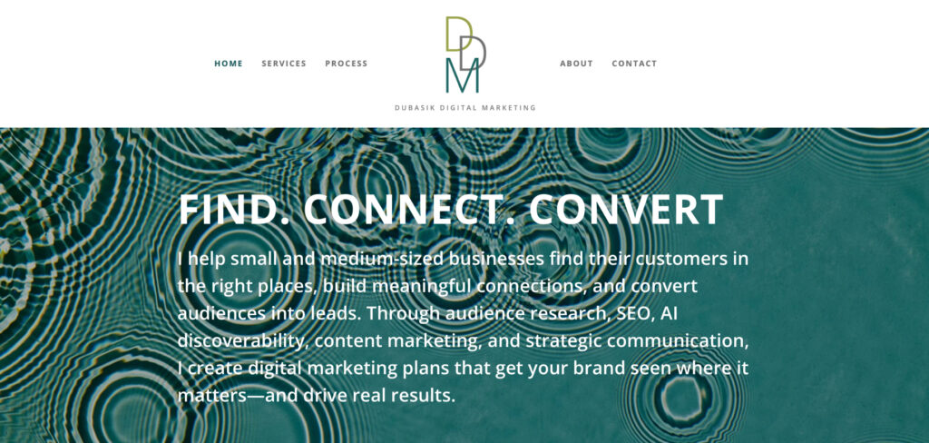 Dubasik Digital Marketing's Homepage