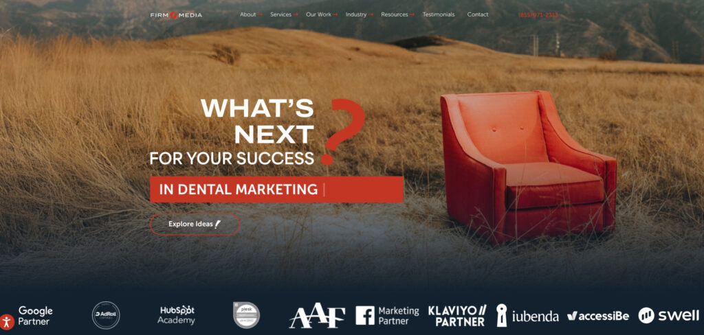 Firm Media's Homepage