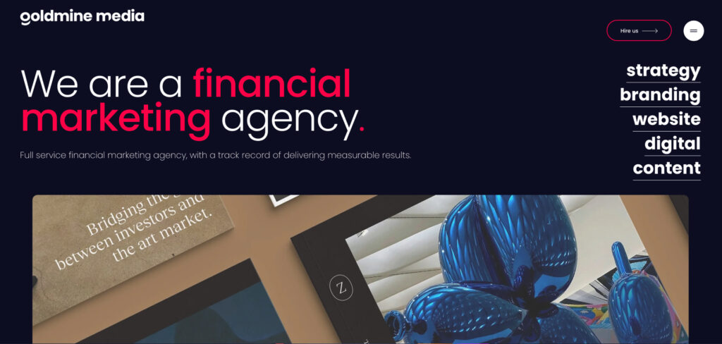 Goldmine Media's Homepage