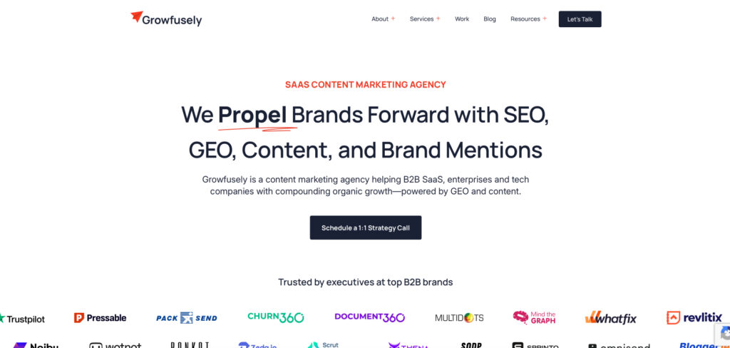 Growfusely's Homepage