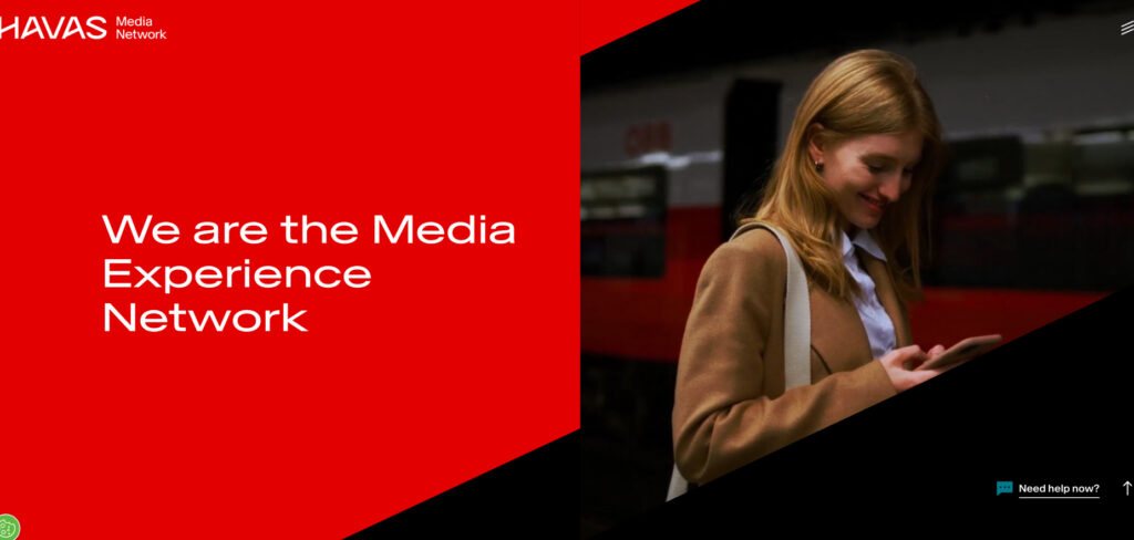 Havas Media's Homepage