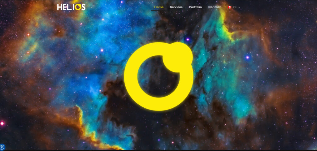 Helios Digital Agency's Homepage