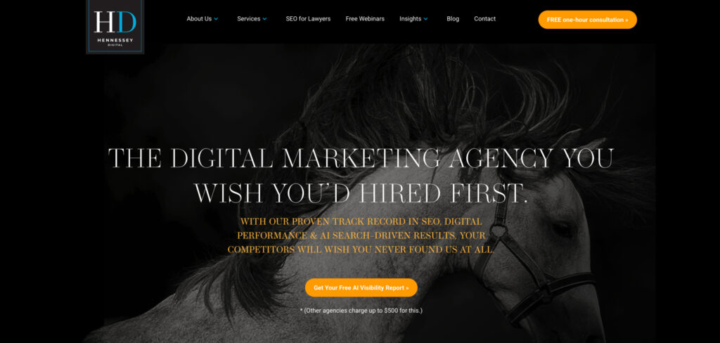 Hennessey Digital's Homepage