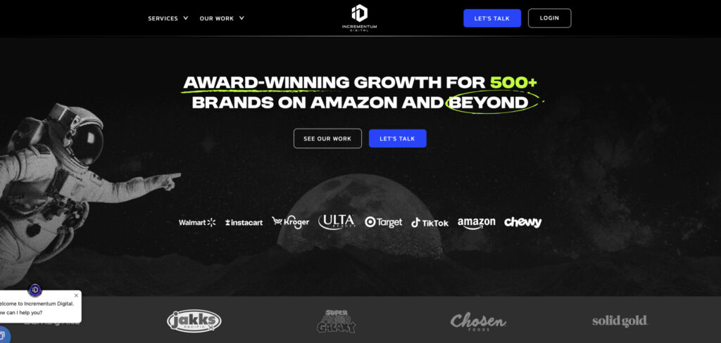 Incrementum Digital's Homepage