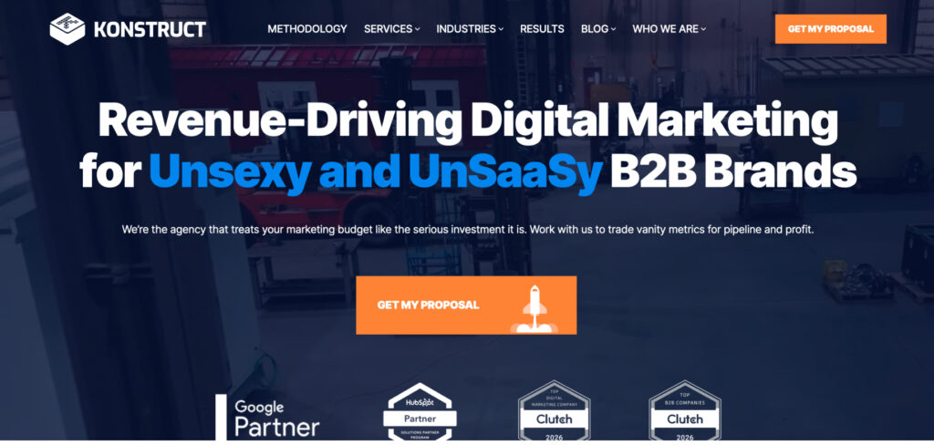 Konstruct Digital's Homepage