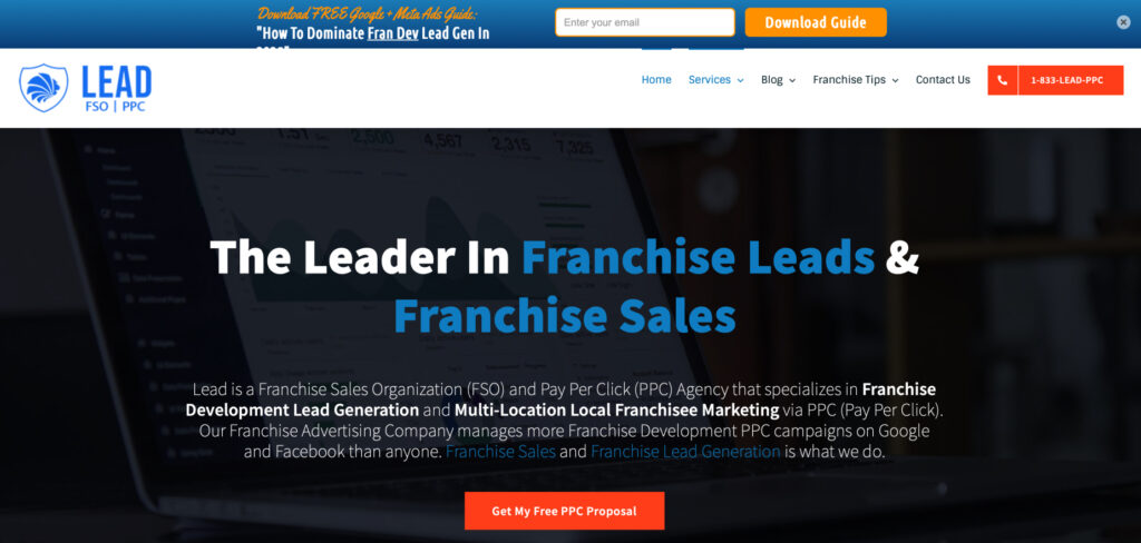 Lead PPC's Homepage
