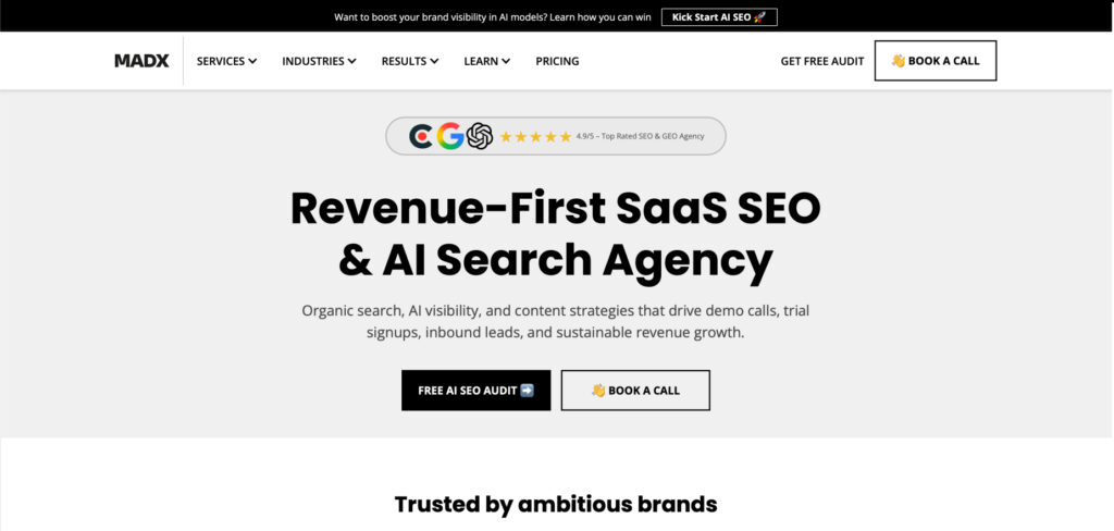 MADX Digital's Homepage