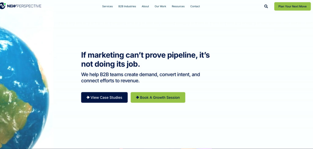 New Perspective's Homepage