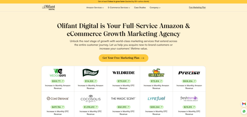 Olifant Digital's Homepage