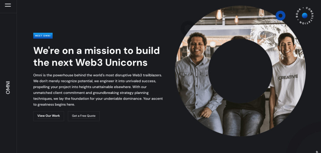 Omni Agency's Homepage