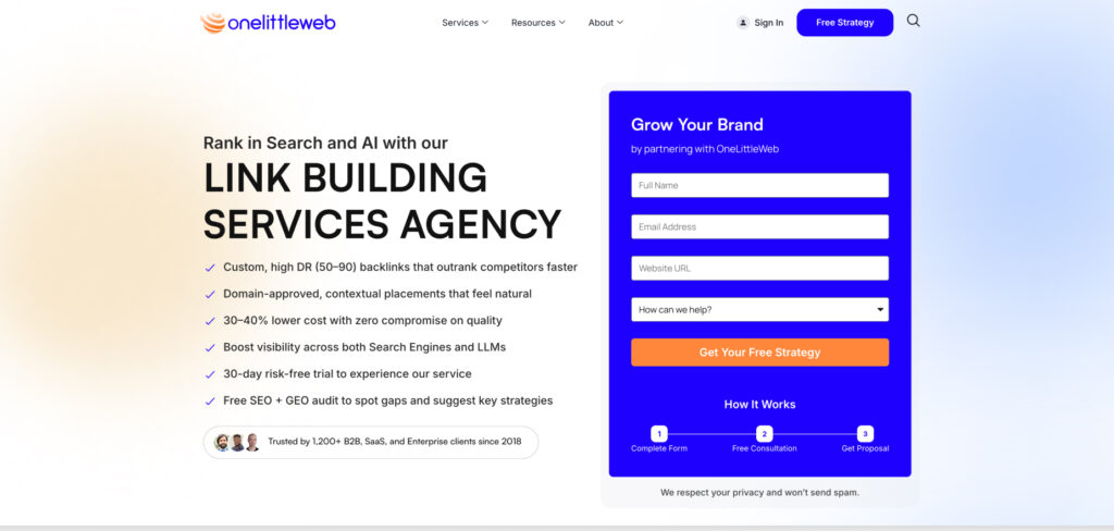 OneLittleWeb's Homepage