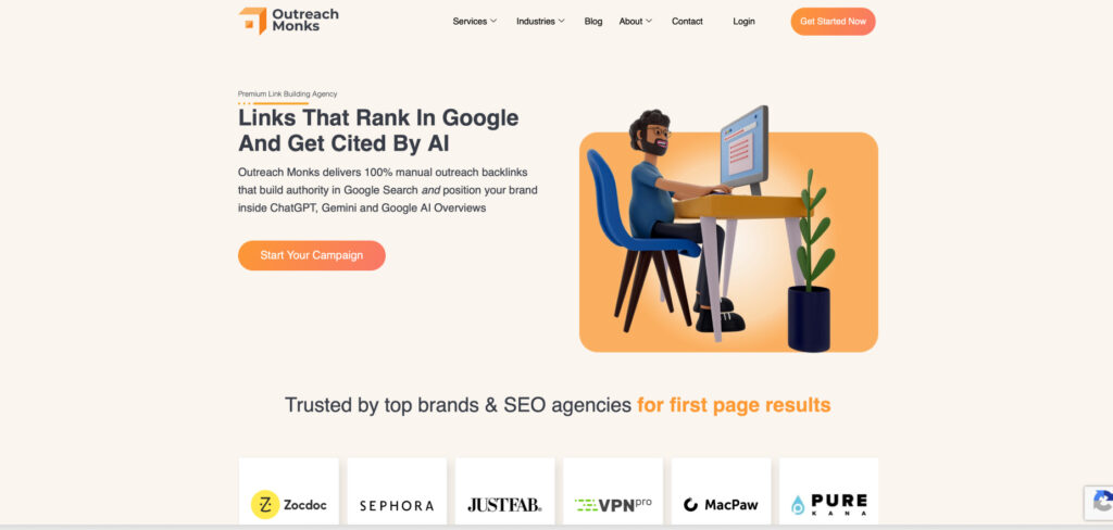 Outreach Monks's Homepage