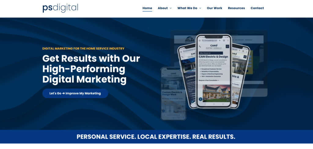 PS Digital's Homepage