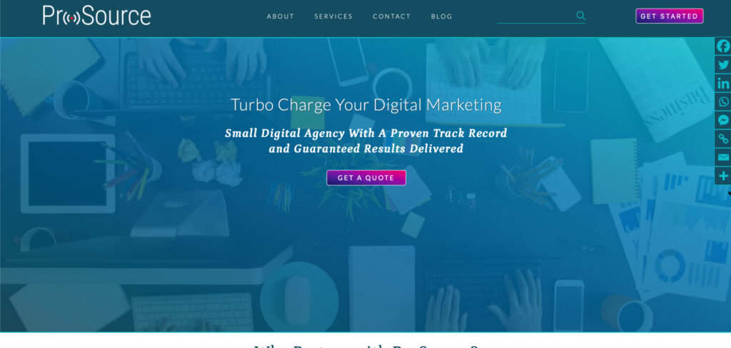 ProSource Media's Homepage