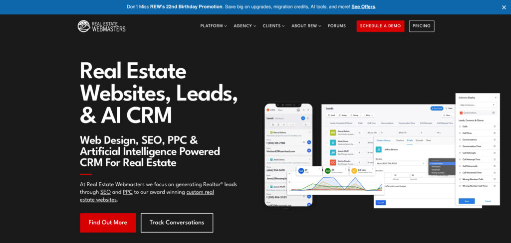 Real Estate Webmasters's Homepage