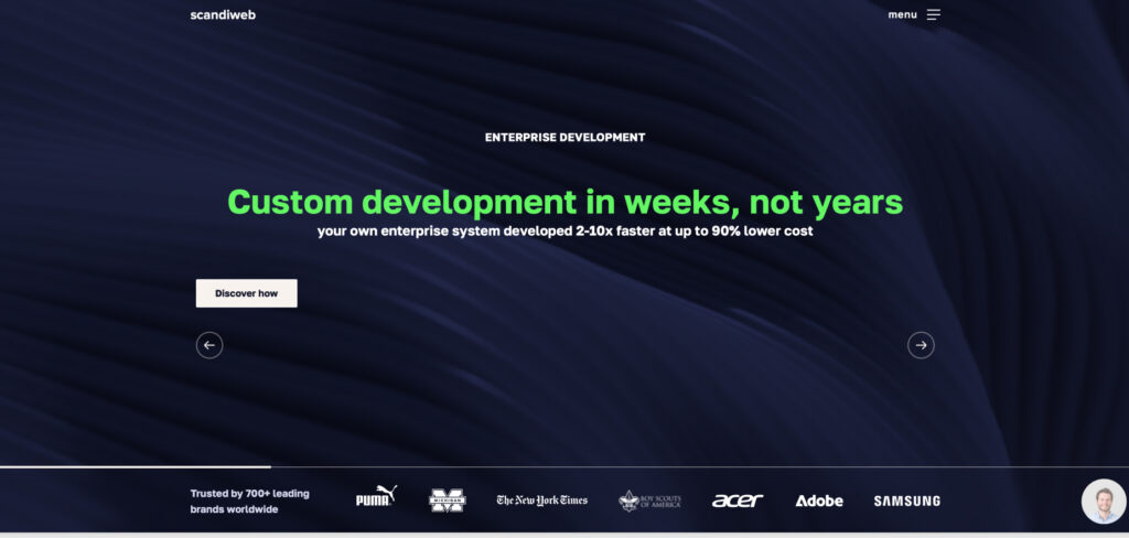 Scandiweb's Homepage