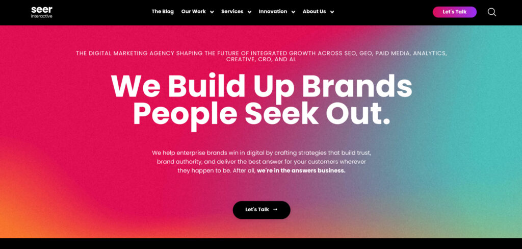 Seer Interactive's Homepage