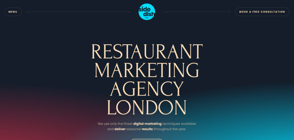 Side Dish Media's Homepage