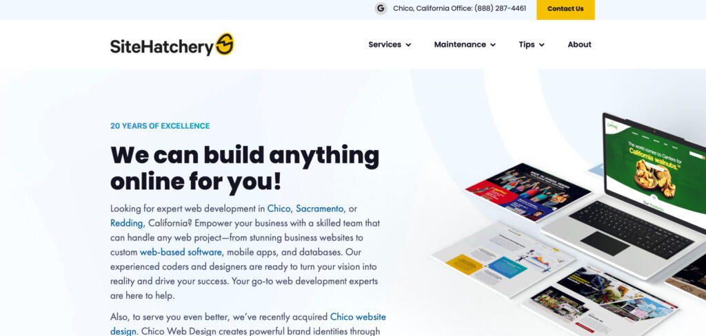 SiteHatchery's Homepage