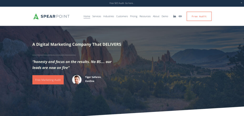 SpearPoint Marketing's Homepage