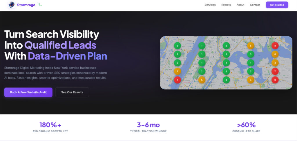 Stormrage Digital Marketing's Homepage