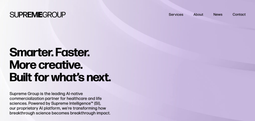 Supreme Agency's Homepage