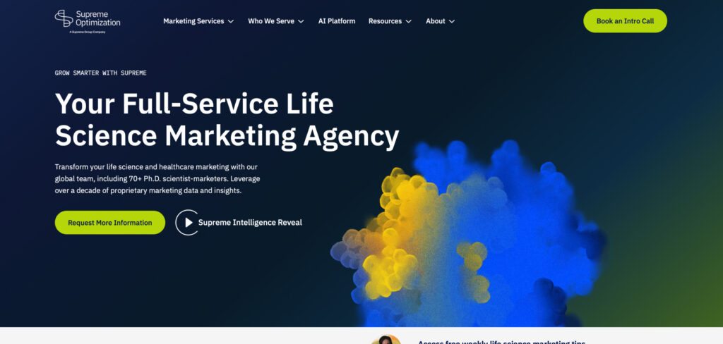 Supreme Optimization's Homepage