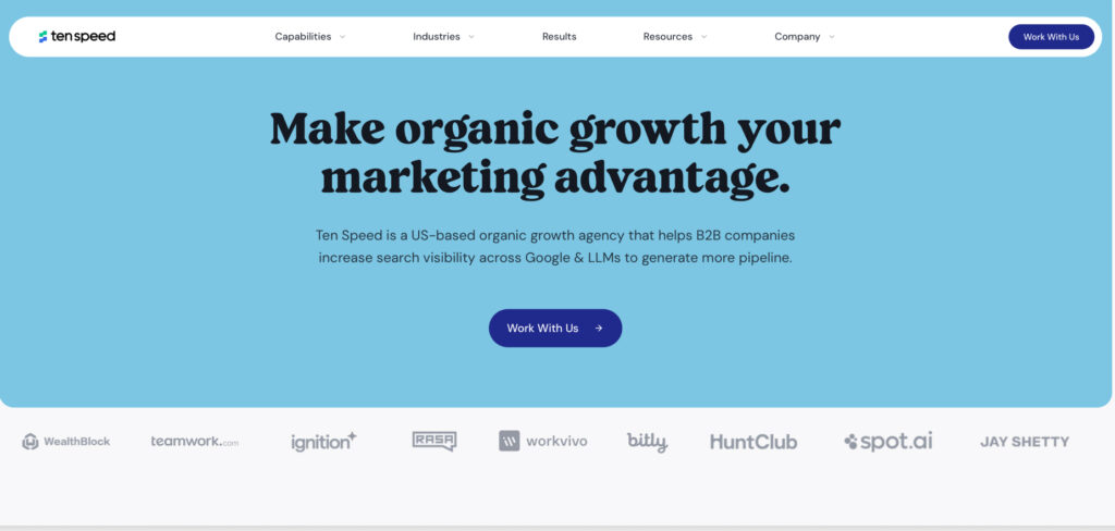 Ten Speed's Homepage