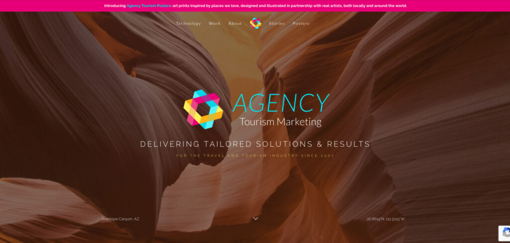 Tourism Marketing Agency's Homepage