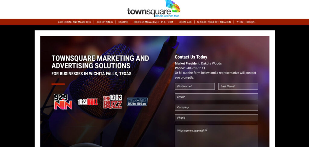 Townsquare Media Wichita Falls's Homepage