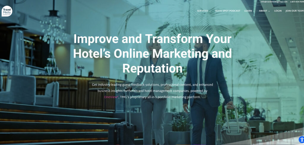 Travel Media Group's Homepage