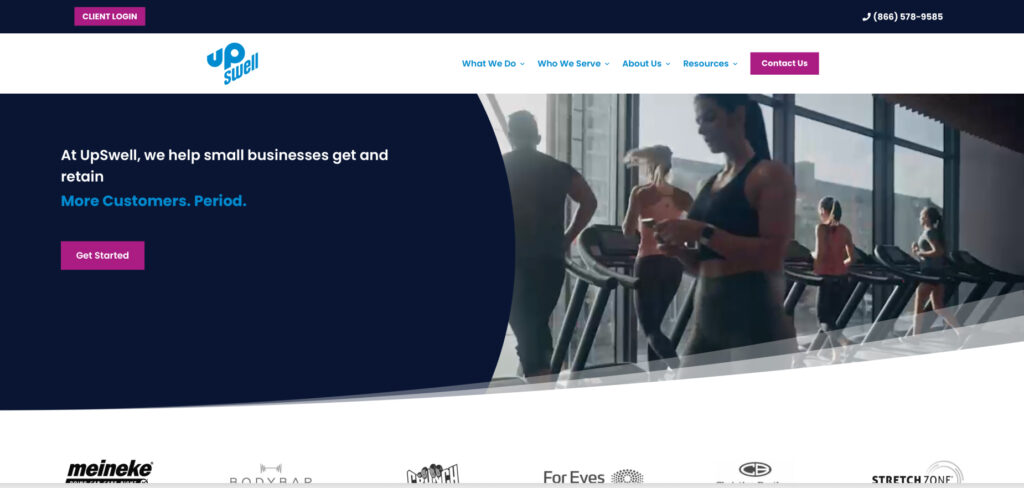 UpSwell Marketing's Homepage