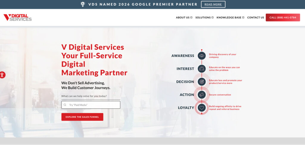 V Digital Services (VDS)'s Homepage