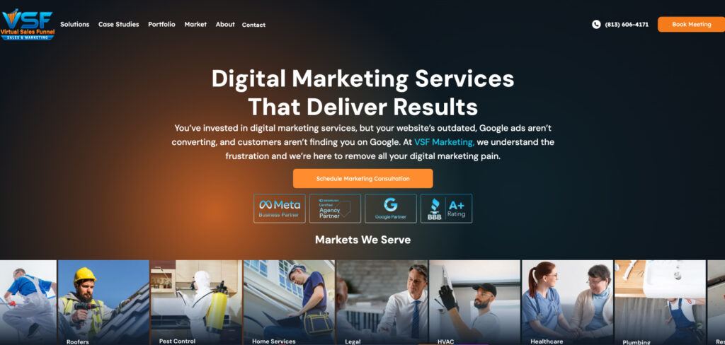 VSF Marketing's Homepage