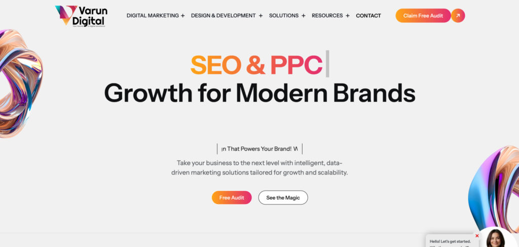 Varun Digital Media's Homepage