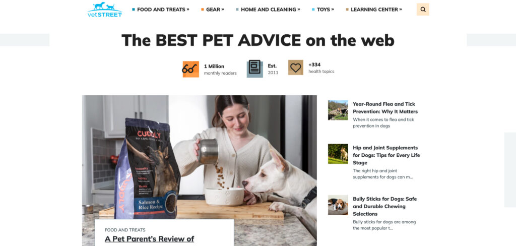 Vetstreet's Homepage