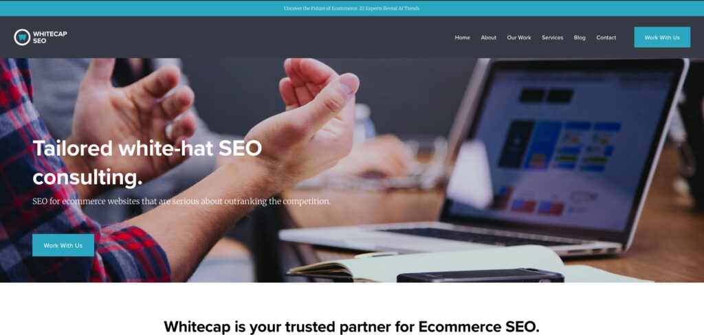 Whitecap SEO's Homepage
