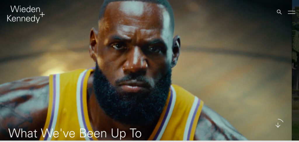 Wieden+Kennedy's Homepage