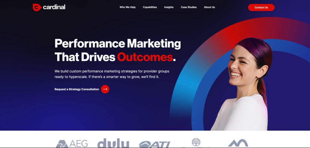 Cardinal Digital Marketing's Homepage