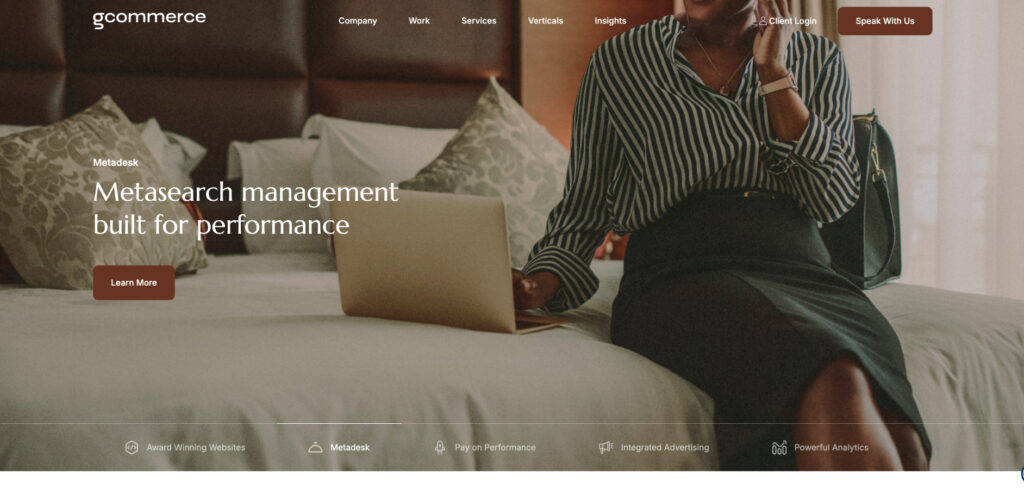 GCommerce Solutions's homepage