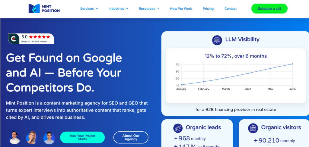 Mint Position's Homepage