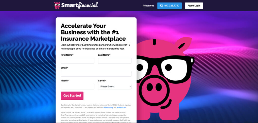 SmartFinancial's Homepage