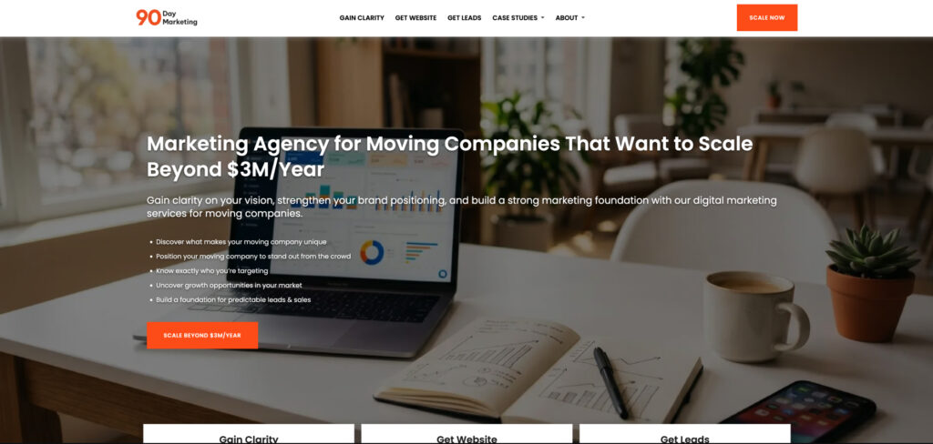 90 Day Marketing's Homepage