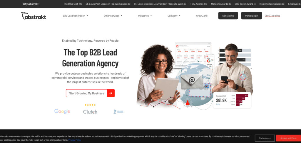 Abstrakt Marketing Group's Homepage