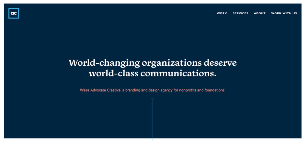 Advocate Creative's Homepage
